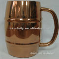 new design double wall stainless steel beer mug
